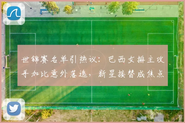 世锦赛名单引热议：巴西女排主攻手加比意外落选，新星接替成焦点 - 百度体育推荐